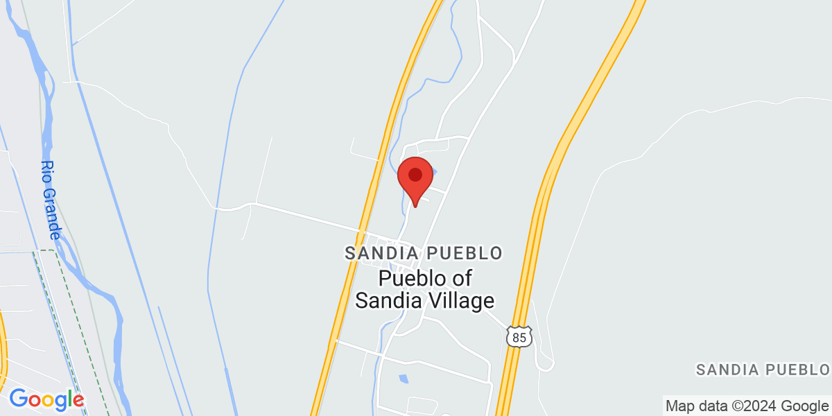 Map of Sandia Pueblo Library